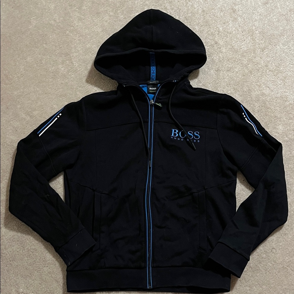 BOSS men / teen zipper hoodie
